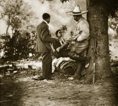 Pancho Villa auf seiner Ranch, 1920-23 von Gerald Brandon